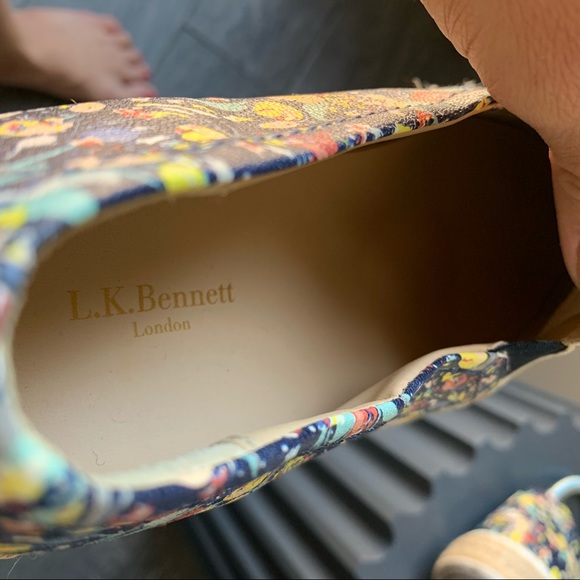 $52🔥L.K.Bennett espadrille size 40 or 9.5/10US - Picture 6 of 6